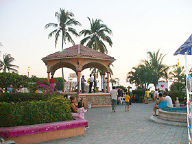 Bucerias rental villa town square