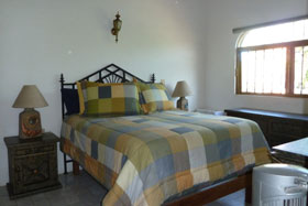 Mexico villa master bedroom