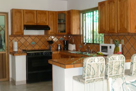 Villa kitchen